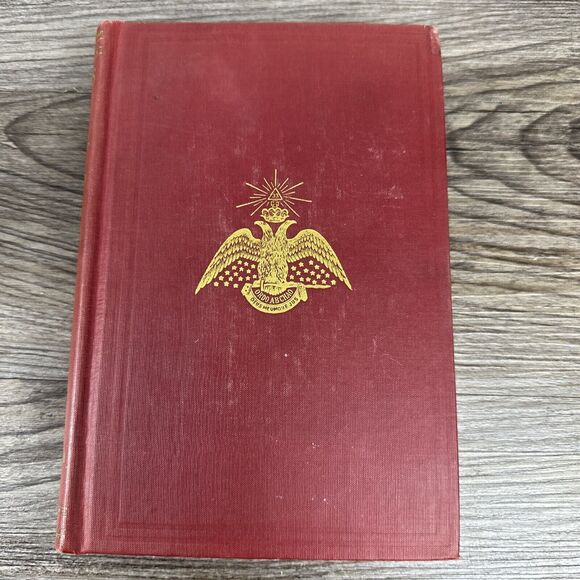 Morals and Dogma Albert Pike 1871 Reprinted 1947 Southern Jurisdiction Hardcover - Picture 3 of 12